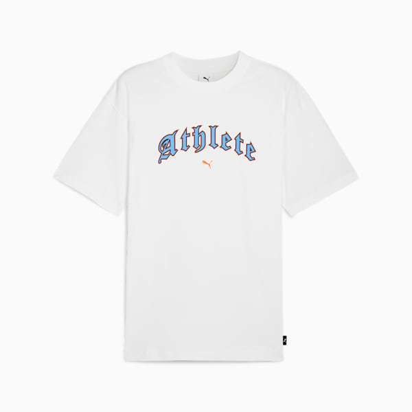 Playera GRAPHICS "Athlete" para hombre, PUMA White, extralarge